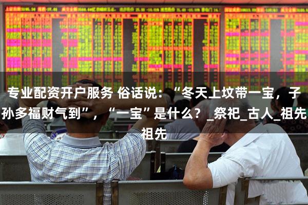 专业配资开户服务 俗话说：“冬天上坟带一宝，子孙多福财气到”，“一宝”是什么？_祭祀_古人_祖先